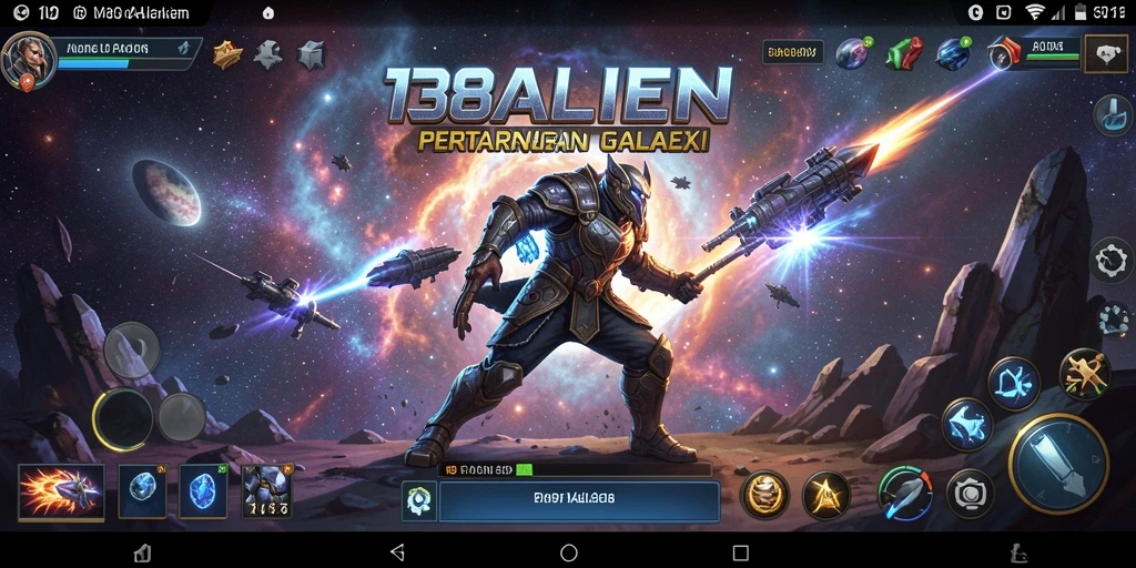 Gameplay seru dengan pertarungan melawan alien di 138ALIEN.