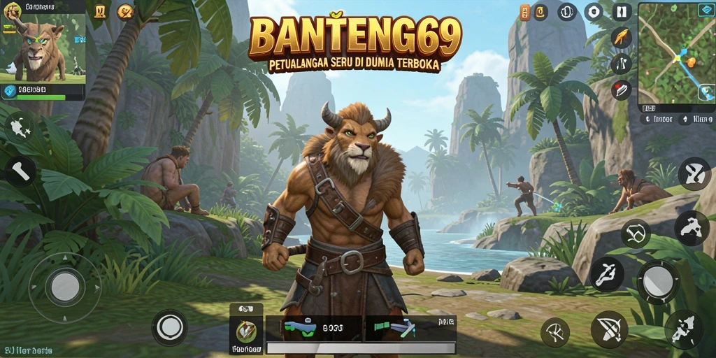 Tampilan gameplay BANTENG69 yang menarik dan penuh aksi.