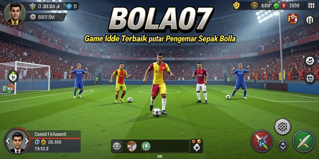 Tampilan permainan <strong>BOLA07</strong> yang dinamis dan mengasyikkan.