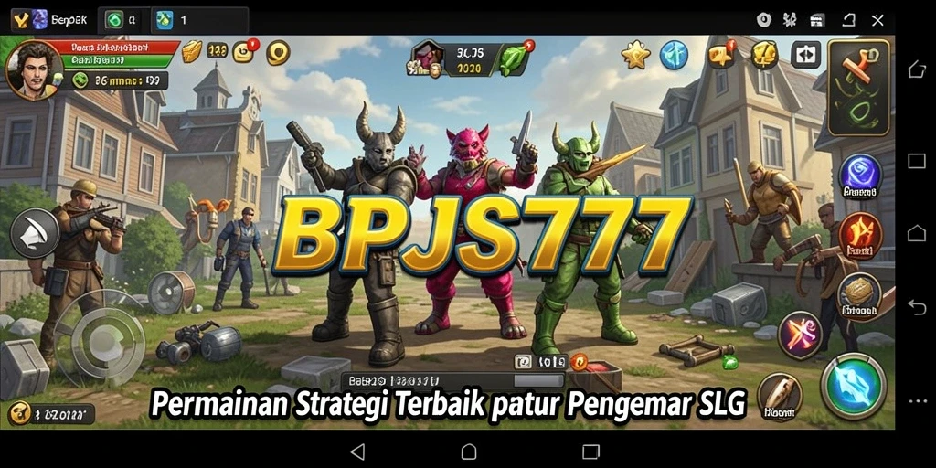 Tampilan gameplay yang mendebarkan dari BPJS777.
