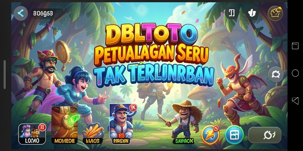 Screenshot gameplay DBLTOTO yang menarik dan penuh aksi.