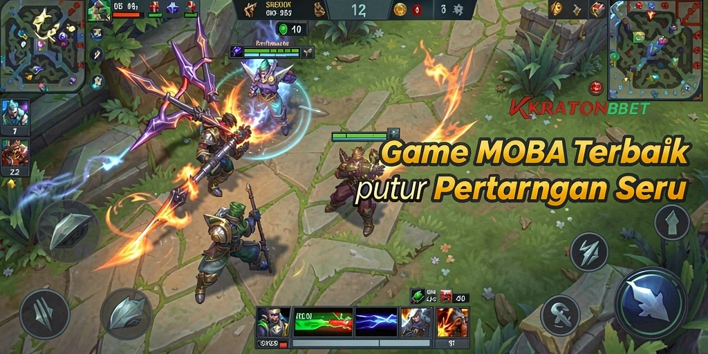 Tampilan seru dari gameplay KRATONBET yang penuh aksi.
