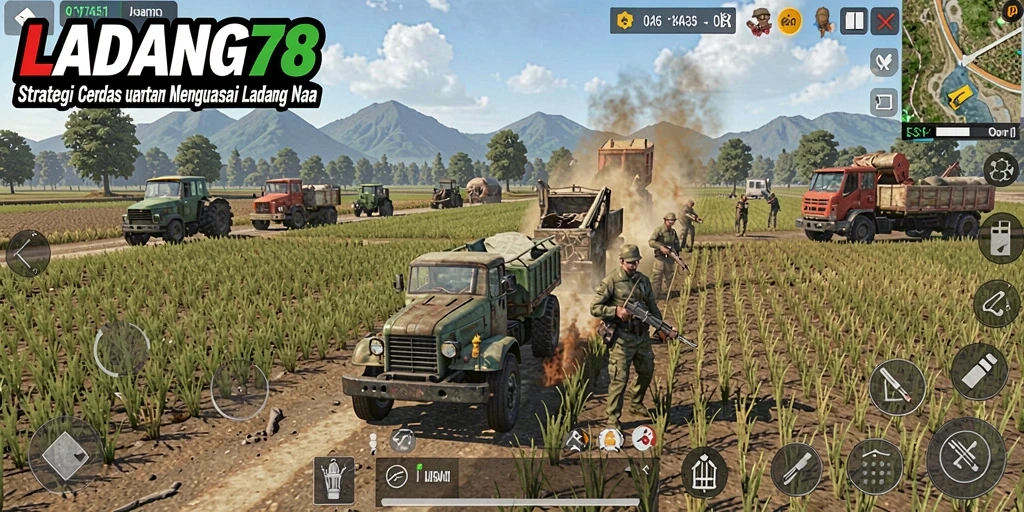 Tampilan gameplay <strong>LADANG78</strong> yang seru dan strategis.