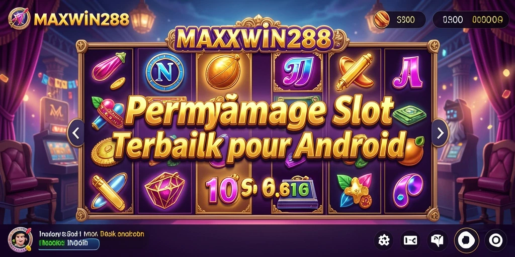 Gameplay seru dan penuh warna dari MAXWIN288 Slot.