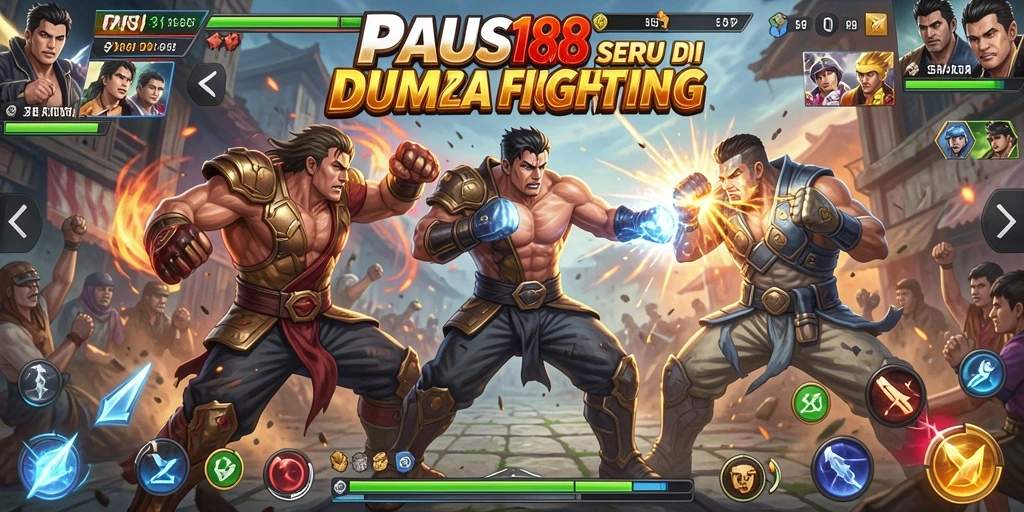 Tampilan pertarungan seru dari PAUS188 dalam gameplay yang memukau.