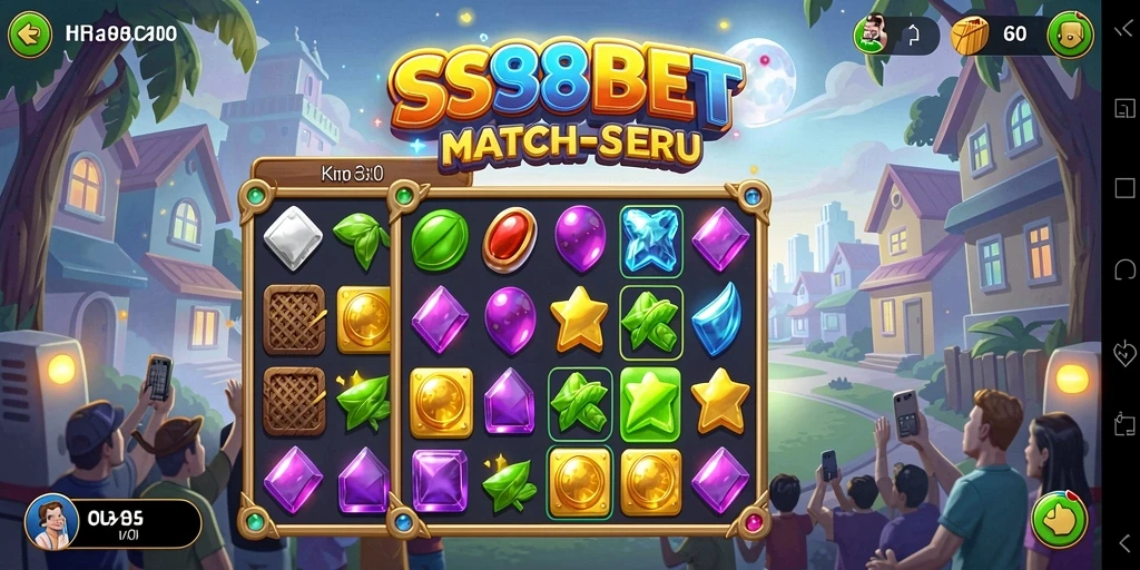 Tampilan gameplay SS88BET yang menarik dan penuh warna.