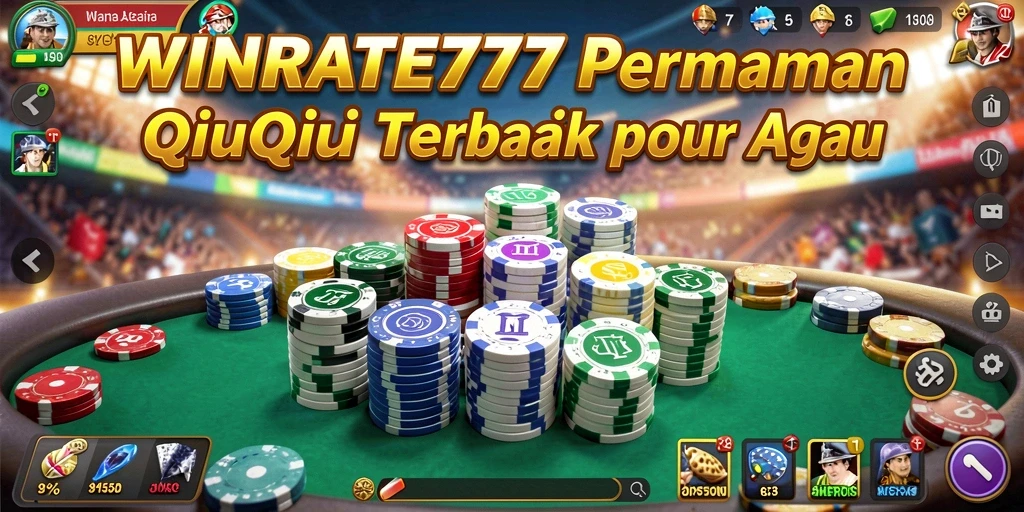 Tampilan gameplay QiuQiu yang menarik dan interaktif
